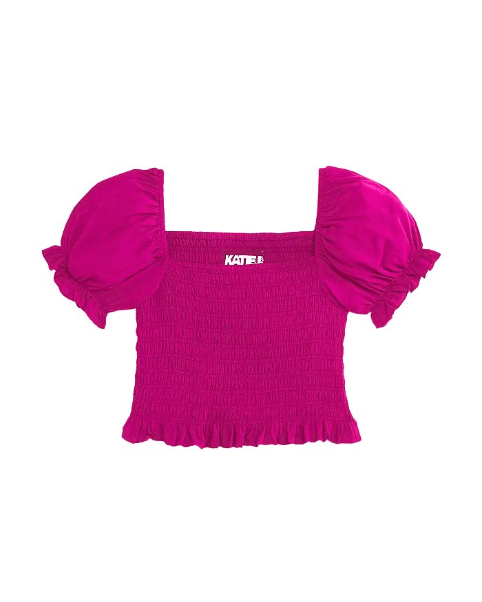 JUNIOR MARLEE PUFF SLEEVE TOP