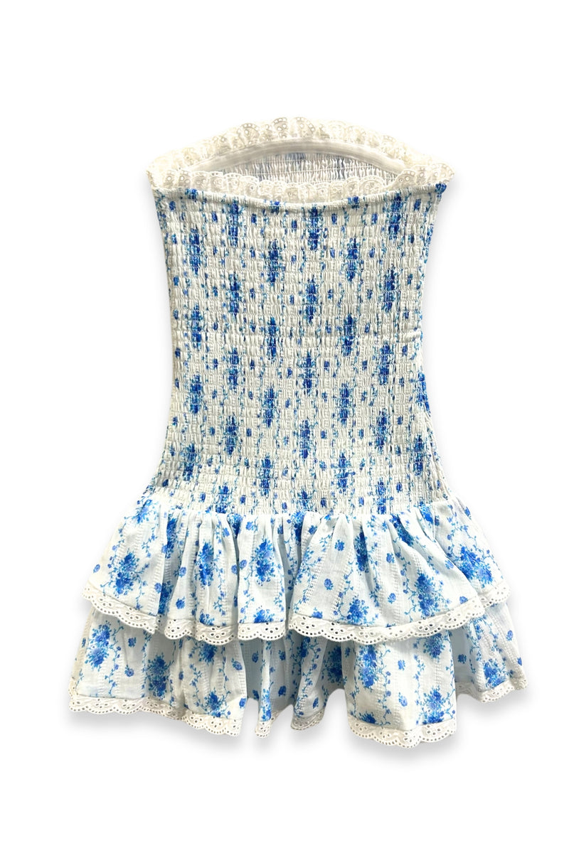 KIDS MINI RUFFLE WRAP DRESS 12-14 CATERINA SPRITZ main image 1