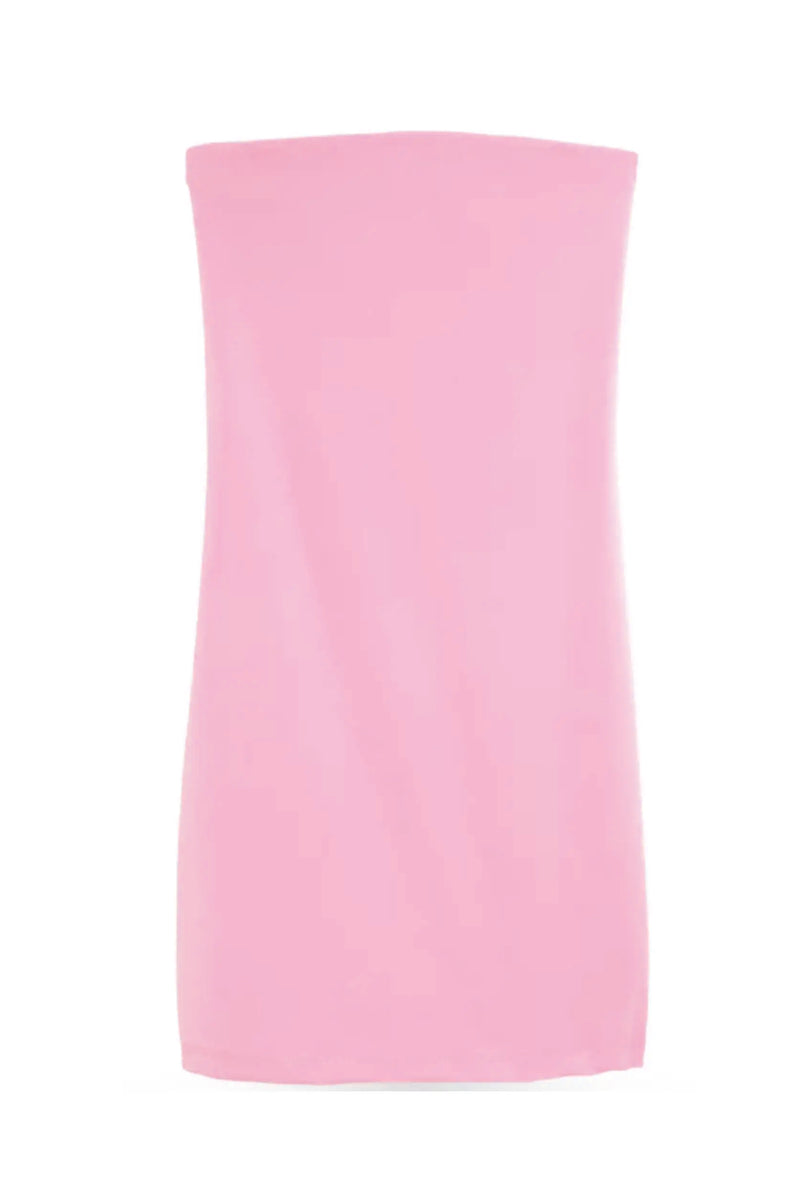tube top dress Up to 65 off!Lolmot Women's Summer Strapless Maxi Dresses Casual Off Shoulder Boho Long Beach Cover Up Sundress Soft light pink and green tones blend beautifully for a fresh Pink Floral Mesh Tube Top
