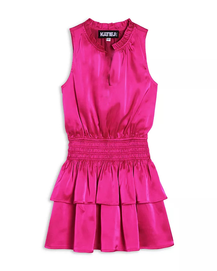 TWEEN BECCA SATIN DRESS – KatieJNYC