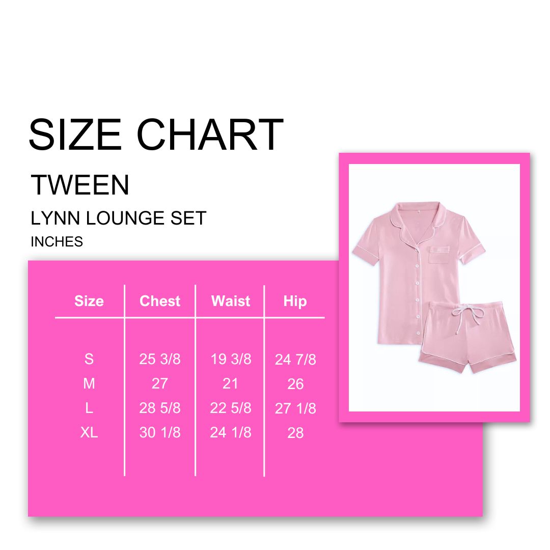 Tween Laun Gre TWEEN LYNN PRINTED SHORTS LOUNGE SET – KatieJNYC