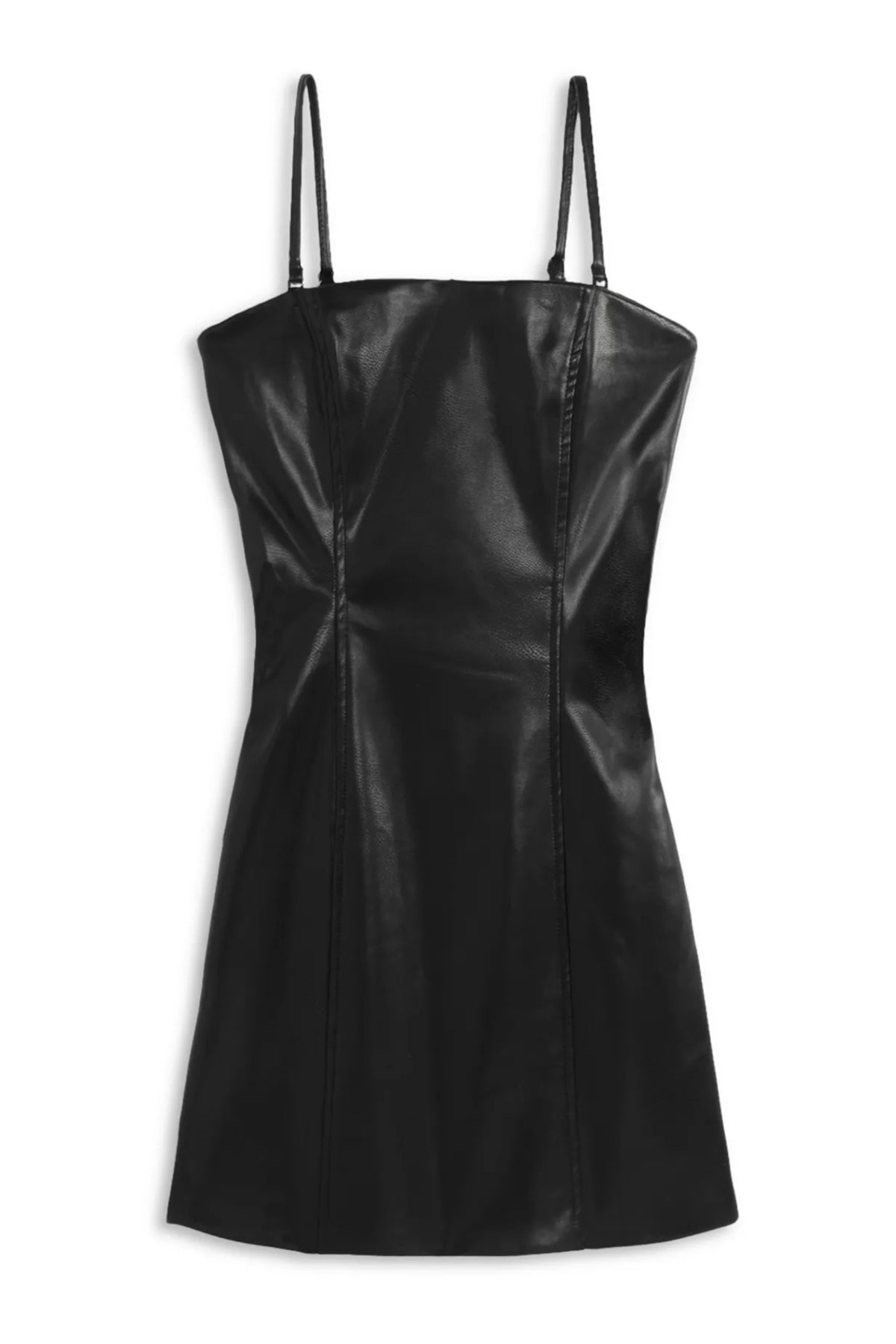 Tween Acacia Vegan Leather Dress Black Vegan Leather / MD (10) Tween Acacia Vegan Leather Dress Black Vegan Leather / MD (10)