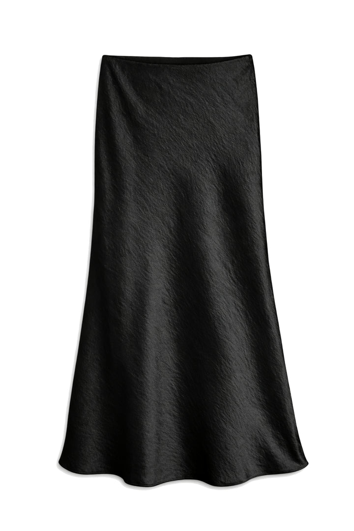 JUNIOR ANASTASIA SATIN MAXI SKIRT – KatieJNYC