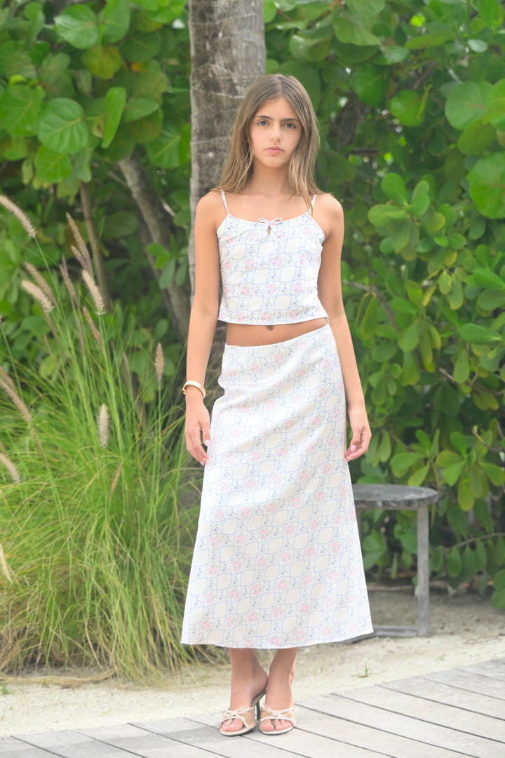 TWEEN ANASTASIA SATIN MAXI SKIRT – KatieJNYC