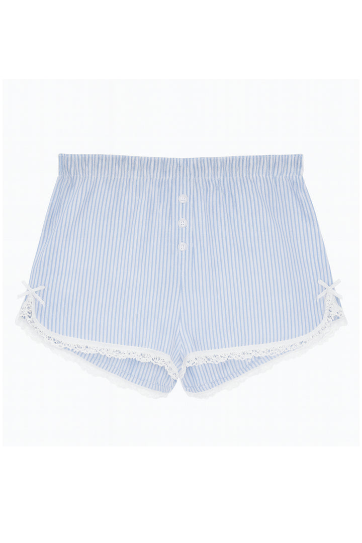 TWEEN CAPRICE LACE TRIMMED LOUNGE SHORTS – KatieJNYC