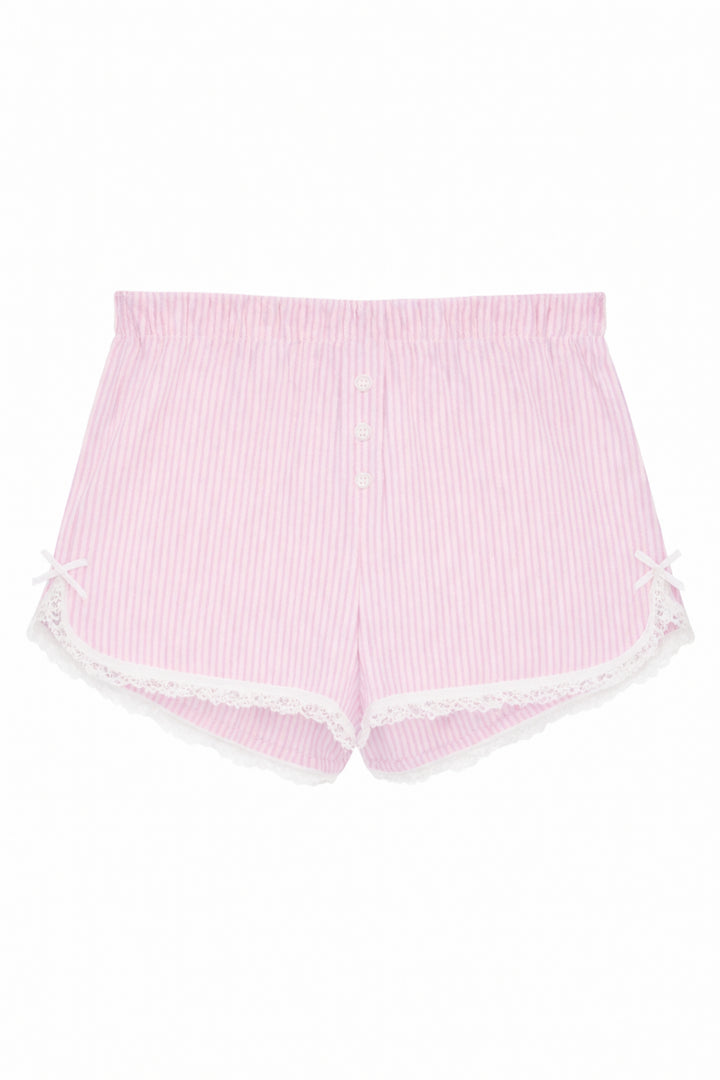 TWEEN CAPRICE LACE TRIMMED LOUNGE SHORTS – KatieJNYC