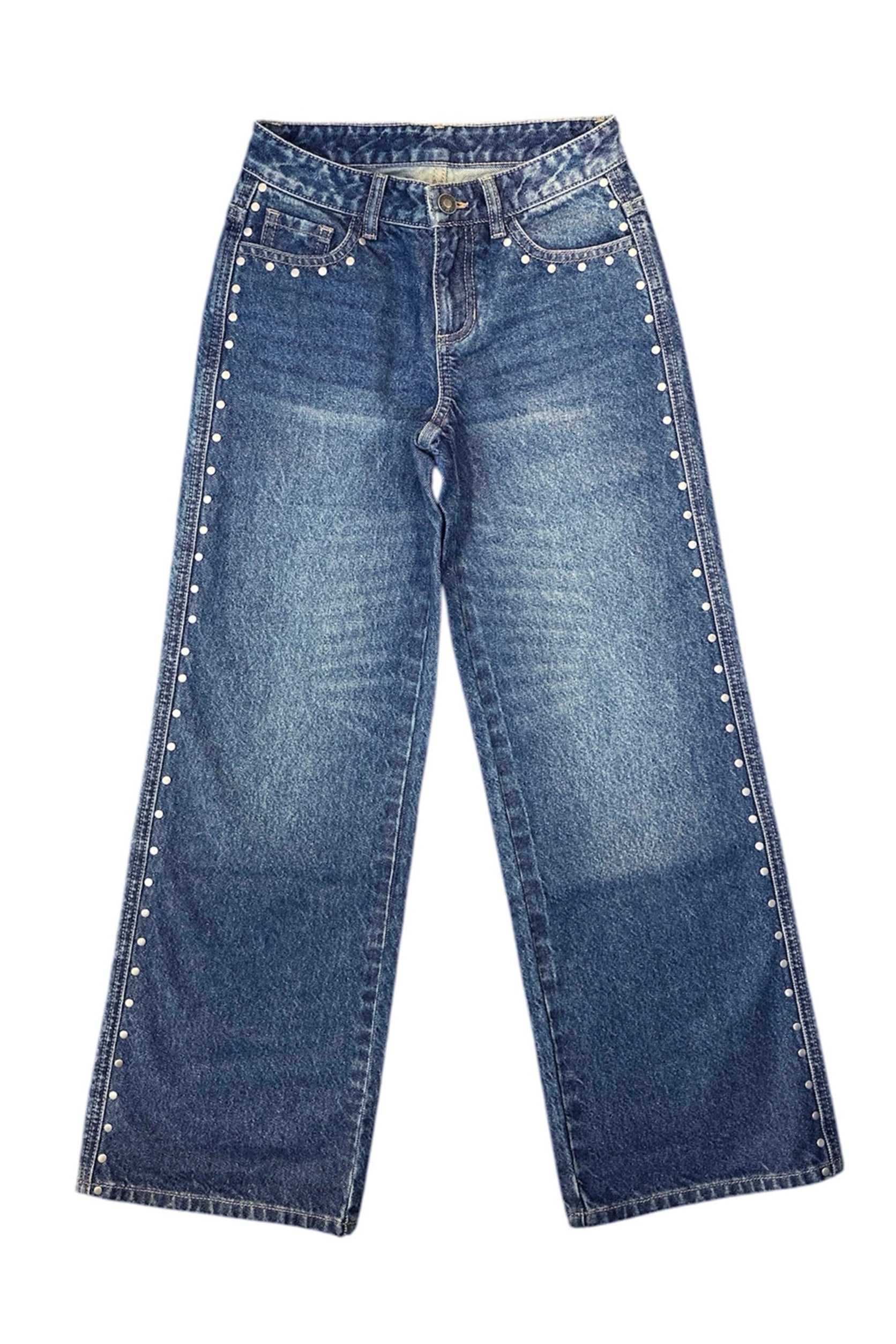 TWEEN CHICAGO LOW RISE JEAN W/ STUD DETAIL – KatieJNYC