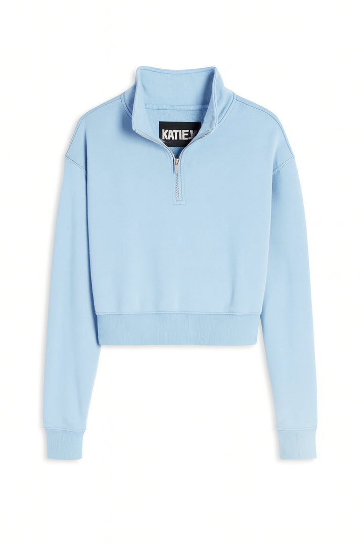 TWEEN DYLAN THREE QUARTER ZIP SWEATSHIRT – KatieJNYC