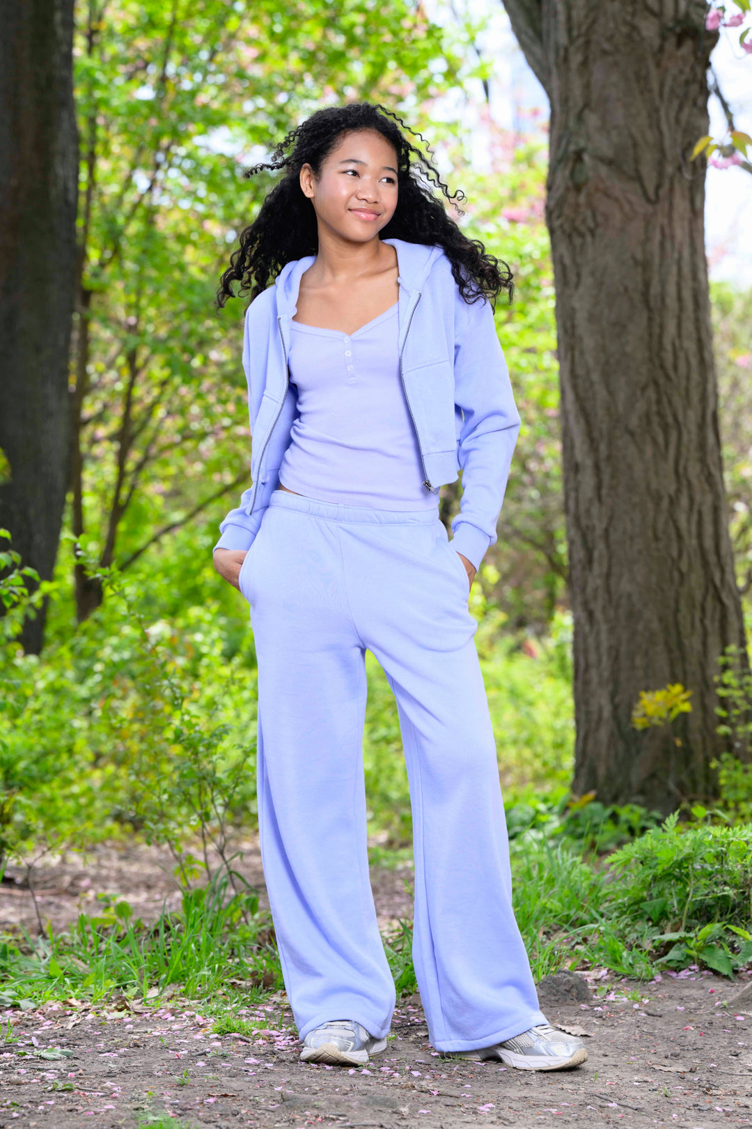 TWEEN DYLAN ZIP CROP HOODIE – KatieJNYC