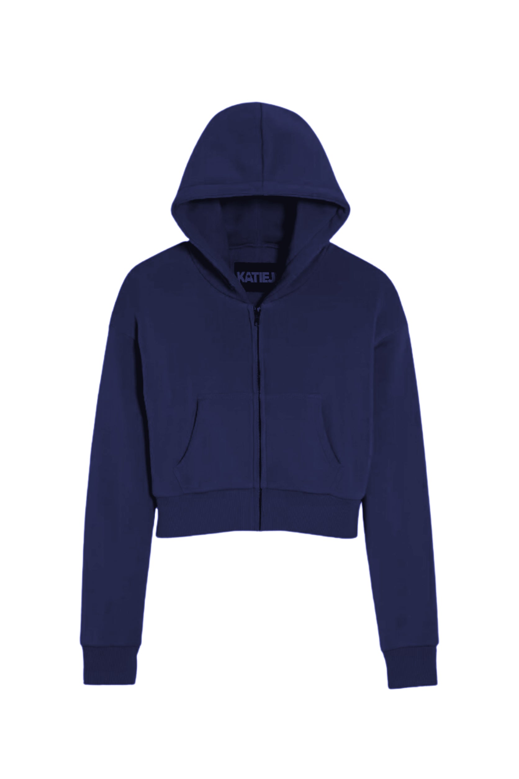 Wellness Studio Cropped Crewneck - Sky Blue/White – Sporty