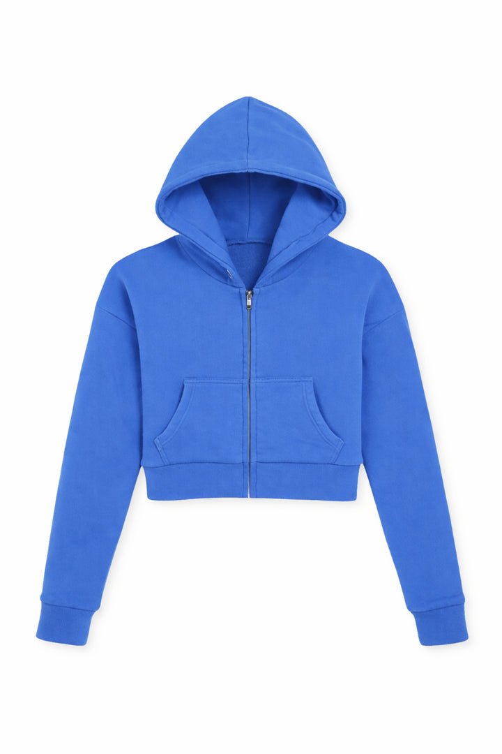 TWEEN DYLAN ZIP CROP HOODIE – KatieJNYC