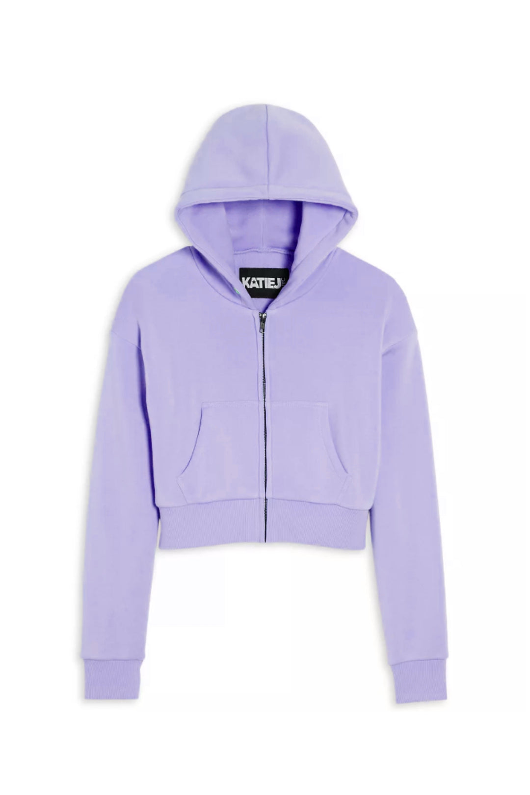 Nina cropped zip up hoodie sale