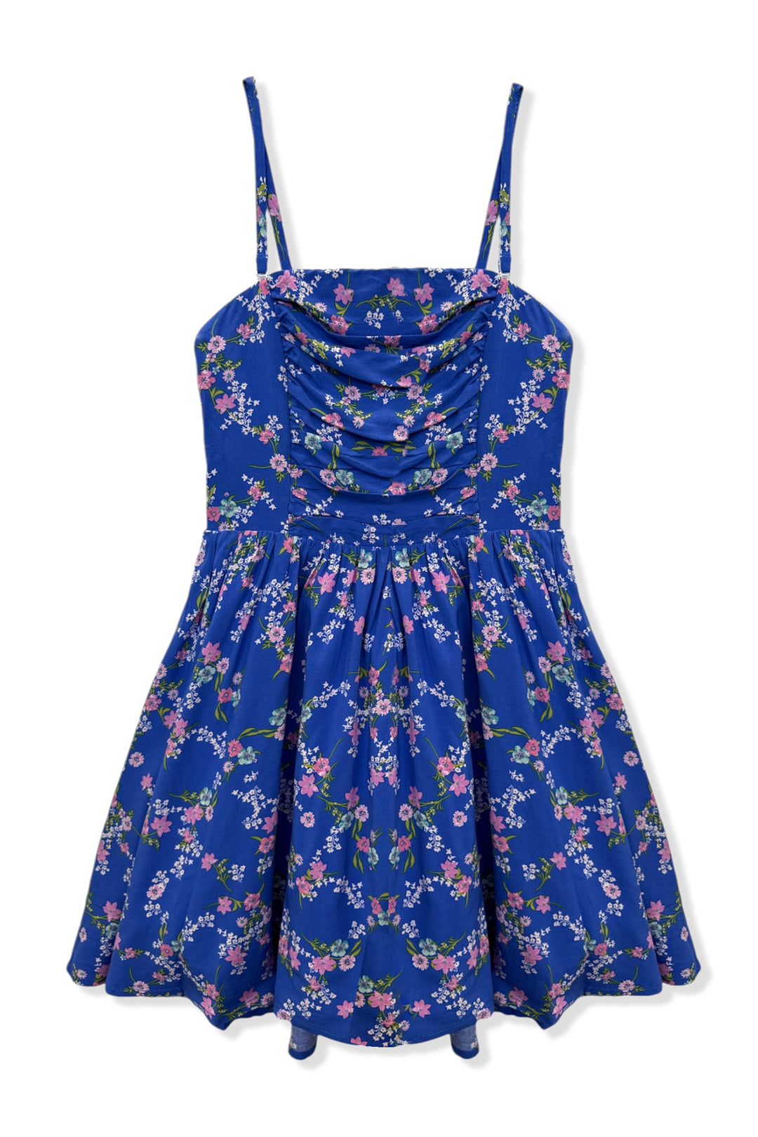 TWEEN FRANCESCA PRINTED STRAPLESS DAY DRESS - FINAL SALE Pink Rosebud Plaid / SM (7/8) TWEEN FRANCESCA PRINTED STRAPLESS DAY DRESS - FINAL SALE Pink Rosebud Plaid / SM (7/8)