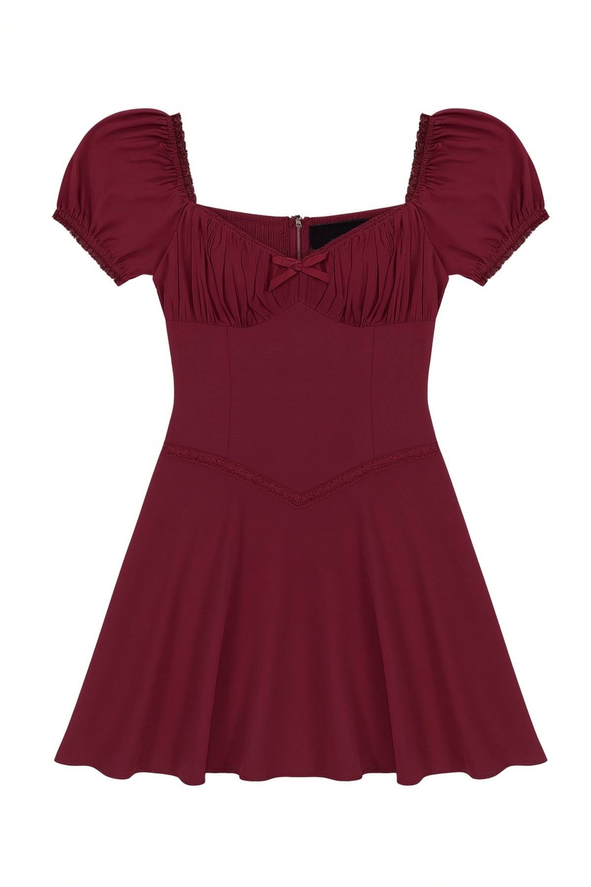 TWEEN GEORGIE SOLID MILKMAID DRESS Eggplant / LG (12) TWEEN GEORGIE SOLID MILKMAID DRESS Eggplant / LG (12)