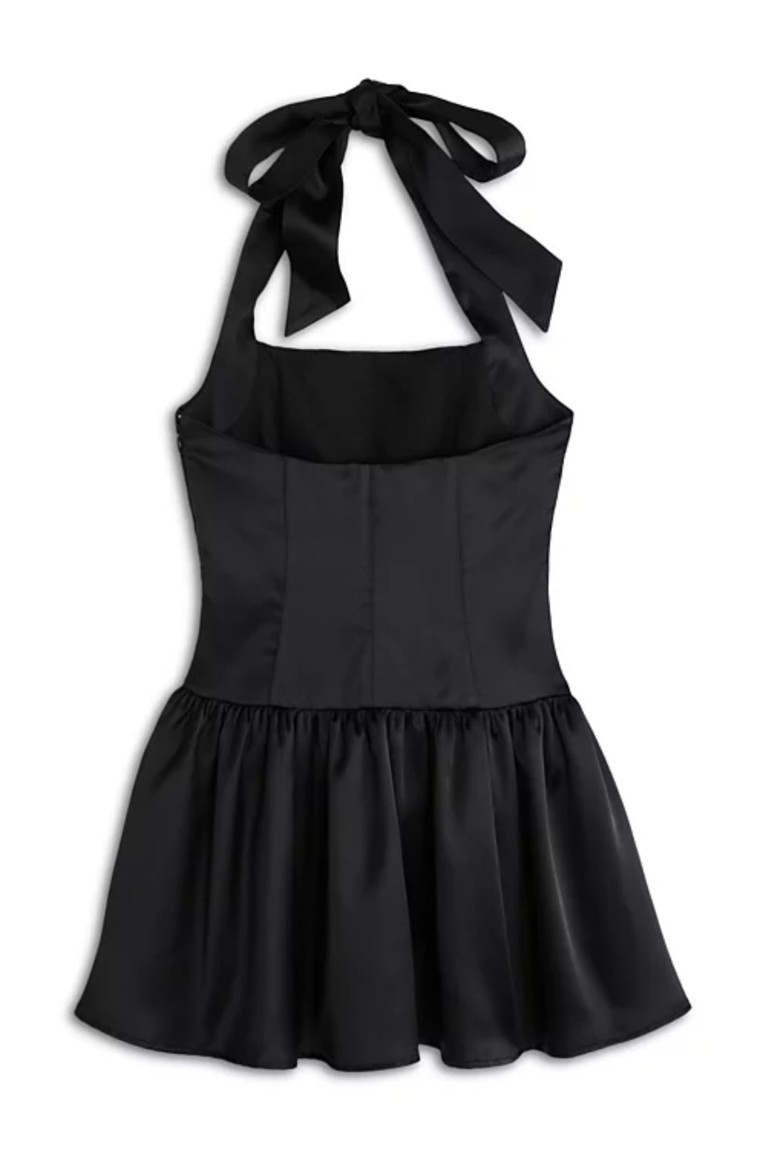 Tween Ginny Bubble Halter Dress Black / XL (14)