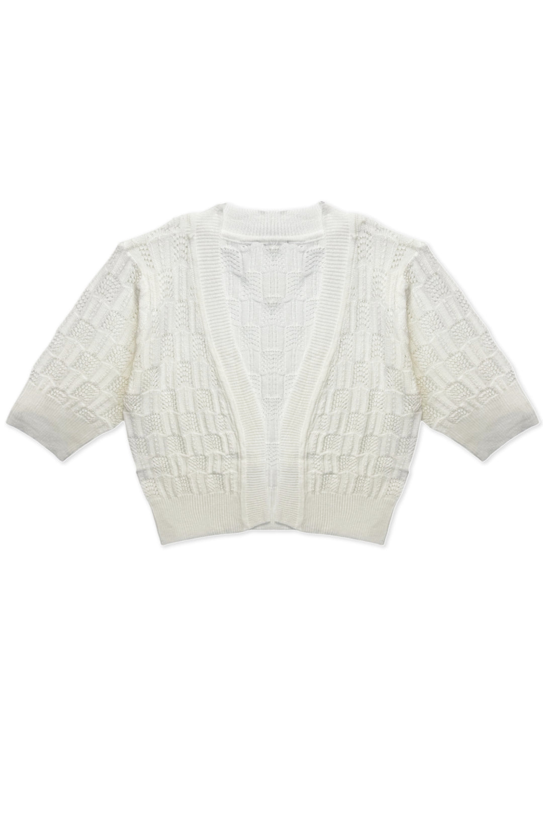 カーディガン Katie - UNDER PRETTIES short sleeve cardigan JUNIOR GOLDIE SHORT SLEEVE CARDIGAN – KatieJNYC