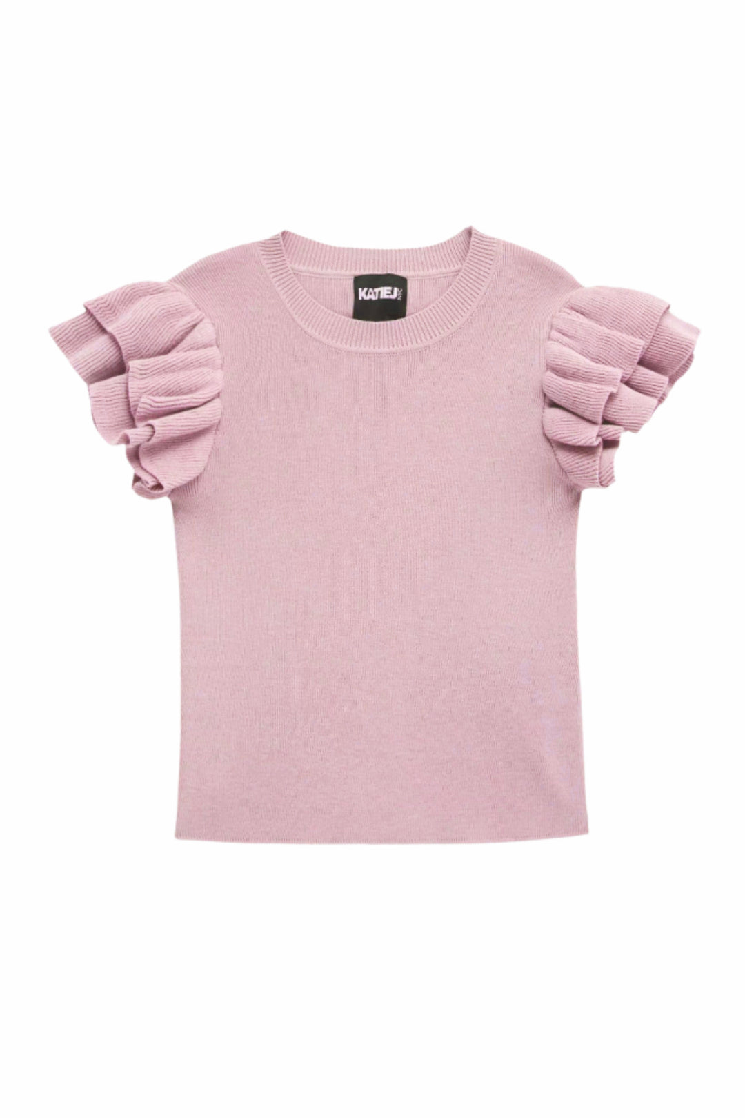 Katie MY FIRST KATIE puff tee ブルー JUNIOR MARLEE PUFF SLEEVE SOLID TOP – KatieJNYC