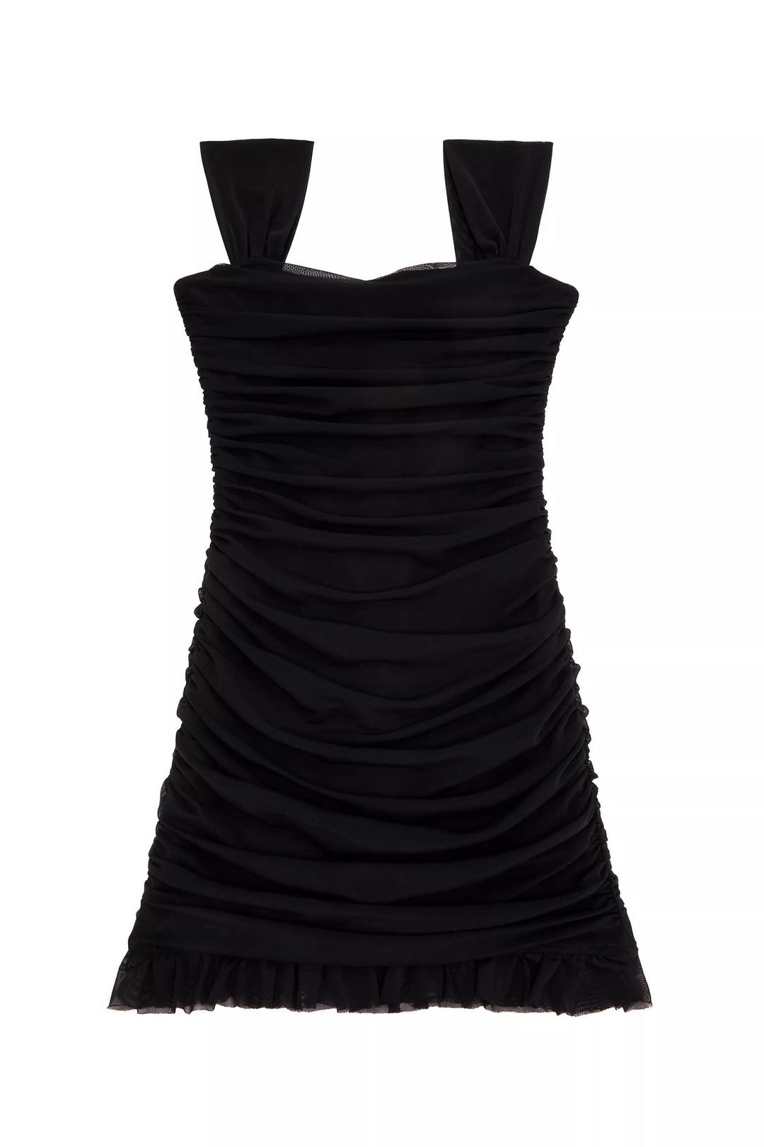 TWEEN JOEY SWEETHEART MESH DRESS - SOLID – KatieJNYC