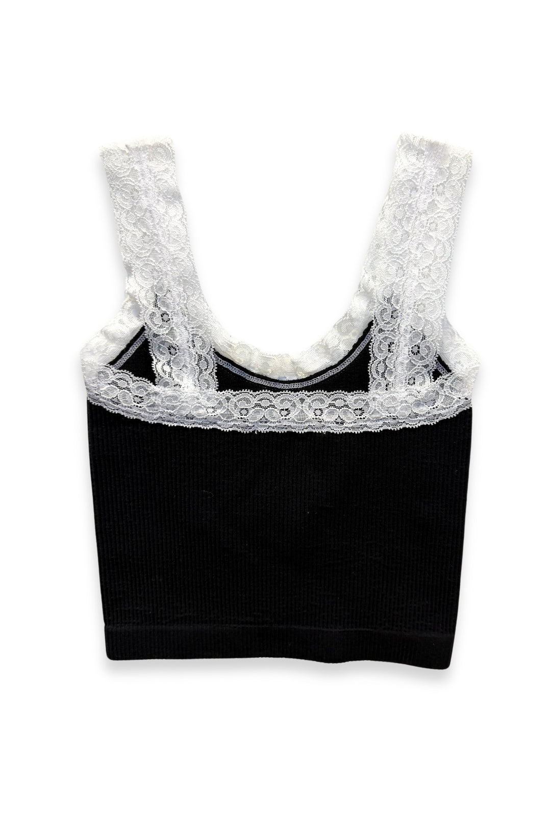 TWEEN LIANA SEAMLESS TANK W/ LACE TRIM – KatieJNYC