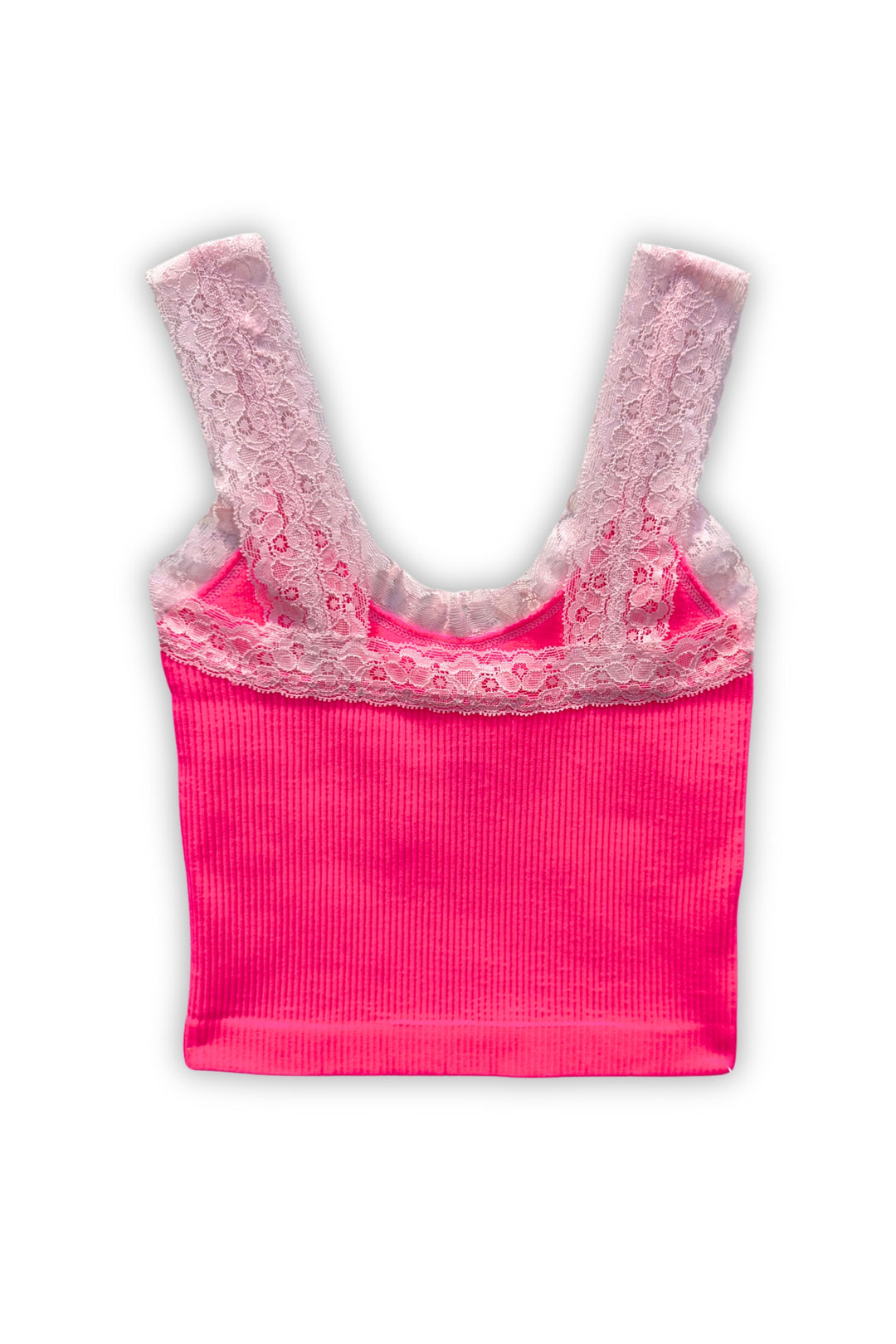 TWEEN LIANA SEAMLESS TANK W/ LACE TRIM – KatieJNYC
