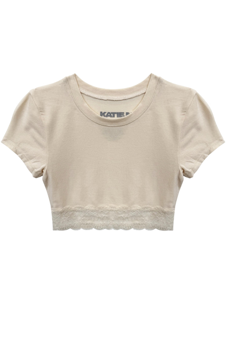 トップス lindsay logo tops Gcds Logo Lounge Mini Top White | GCDS Official Website
