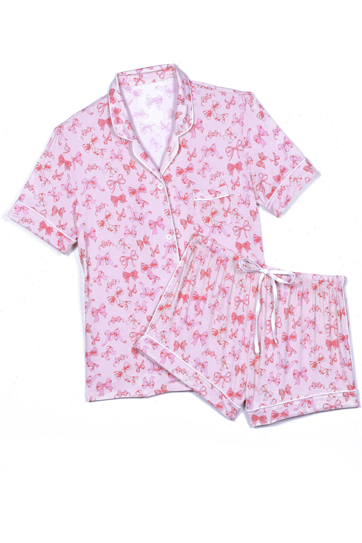 JUNIOR LYNN PRINT SHORTS LOUNGE SET – KatieJNYC