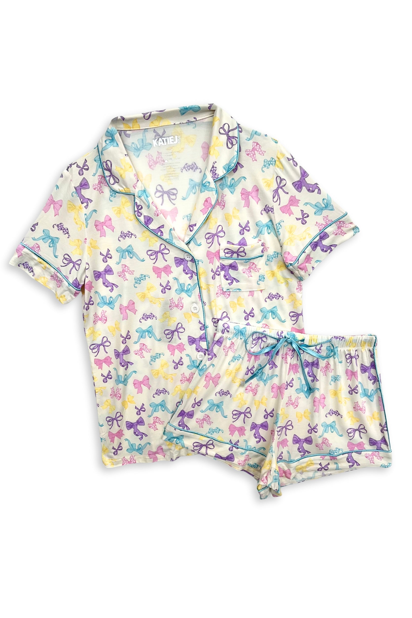 ◆JO'S LOUNGE◆ w Paradise Short Pajama Set JC02S151 w) Paradise Short Pajama Set - JO'S LOUNGE
