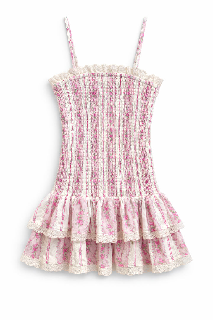 TWEEN MELINA PRINTED DROP WAIST RUFFLE DRESS – KatieJNYC