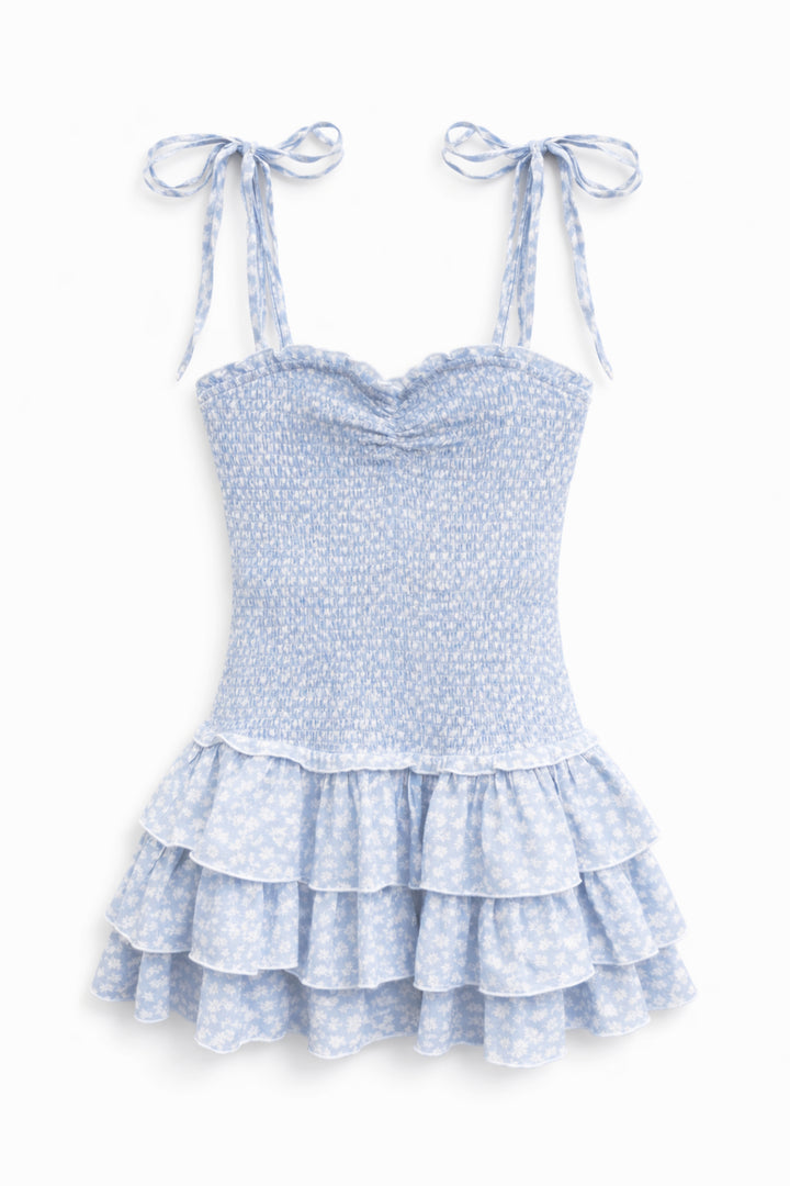 meri mini dress Meri Mini Dress in Red Spot Isalis