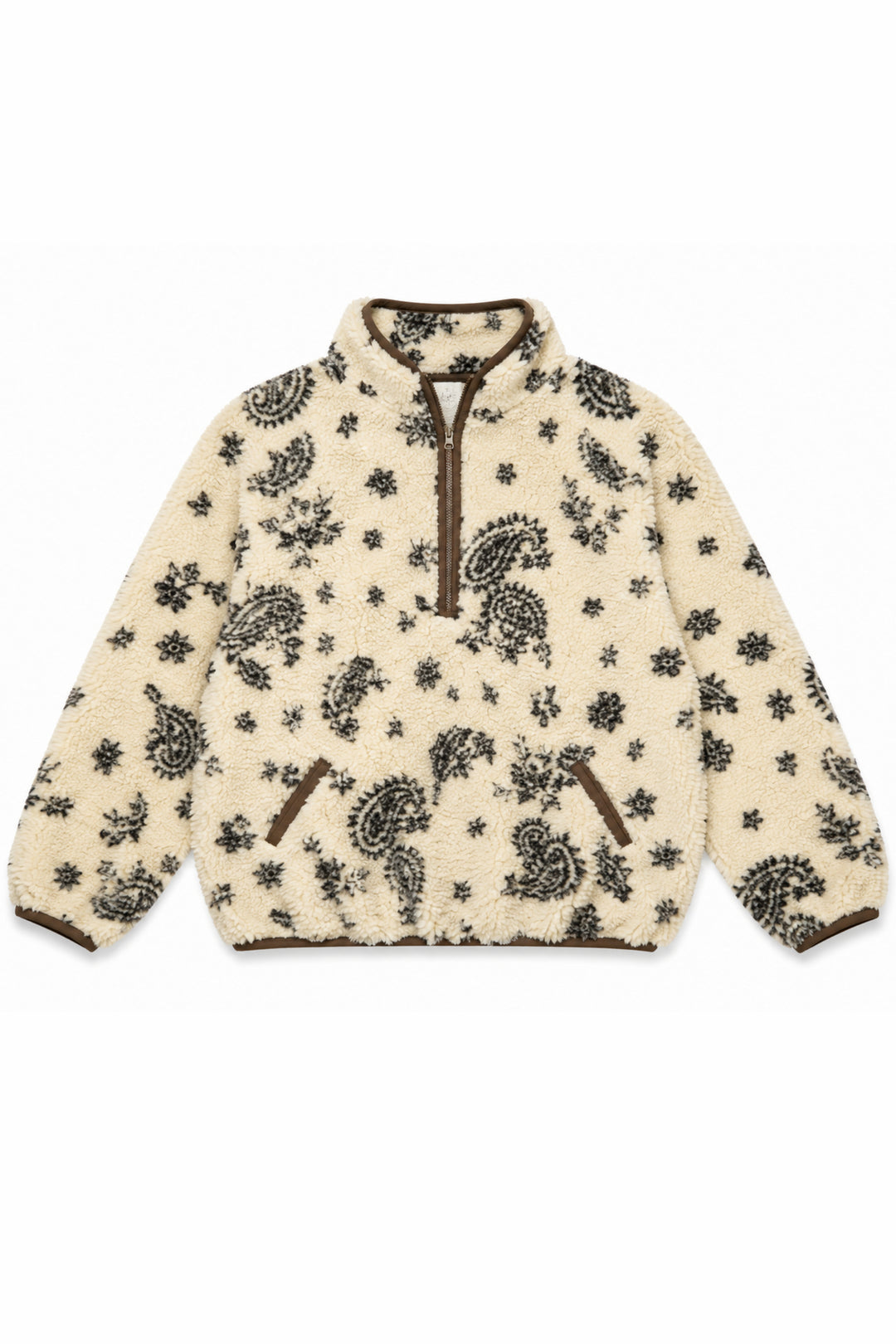 TWEEN MILLY QUARTER ZIP SHERPA JACKET – KatieJNYC