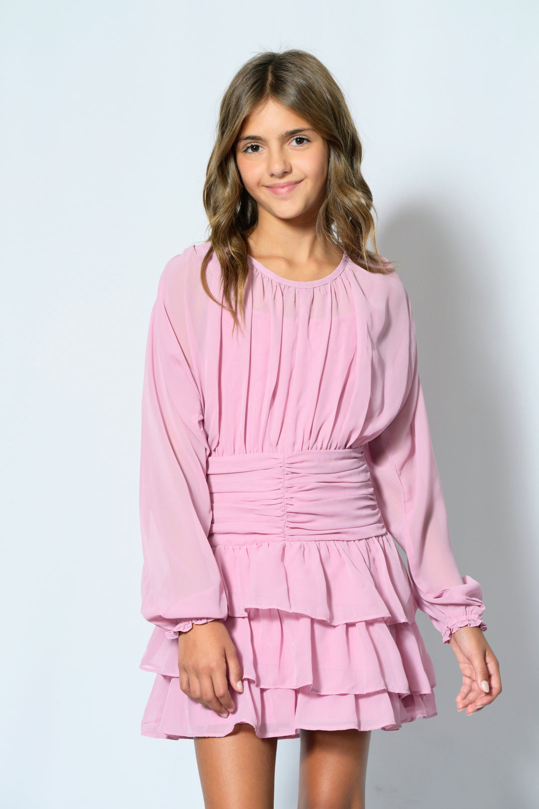 TWEEN MORGAN SOLID DRESS – KatieJNYC