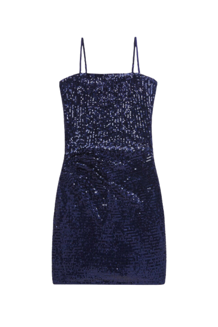 Katiejnyc Girls' Maddy Sequin Dress - Big Kid - Blue - Size L (10-12)