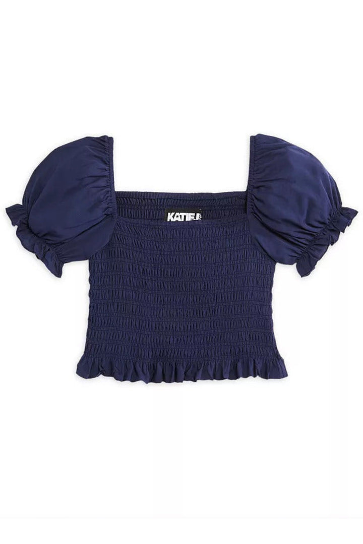 TWEEN MARLEE SOLID PUFF SLEEVE TOP – KatieJNYC