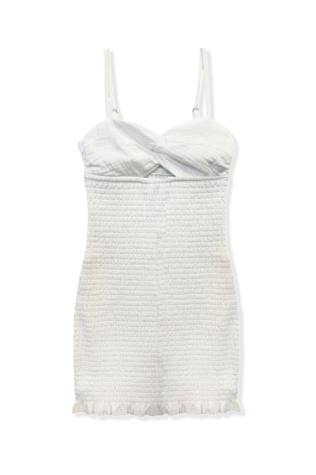 TWEEN NAYLA GAUZE CUTOUT SMOCKED DRESS – KatieJNYC