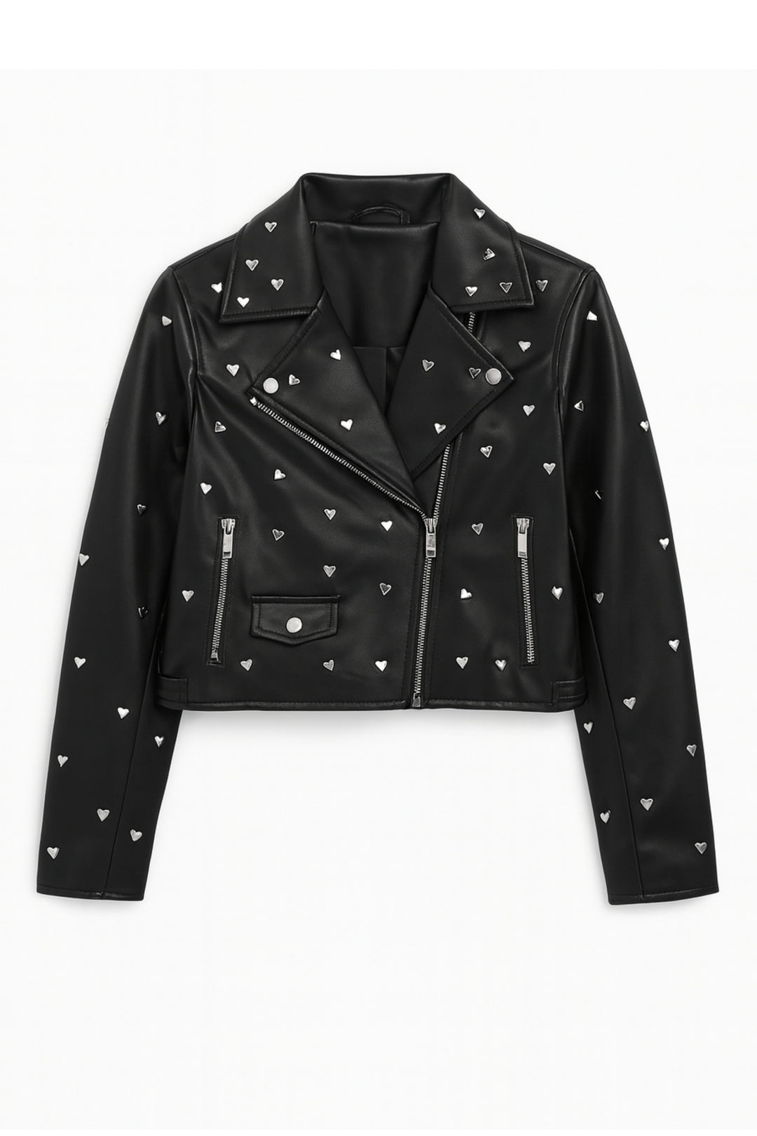 TWEEN NICKS STUDDED MOTO JACKET – KatieJNYC