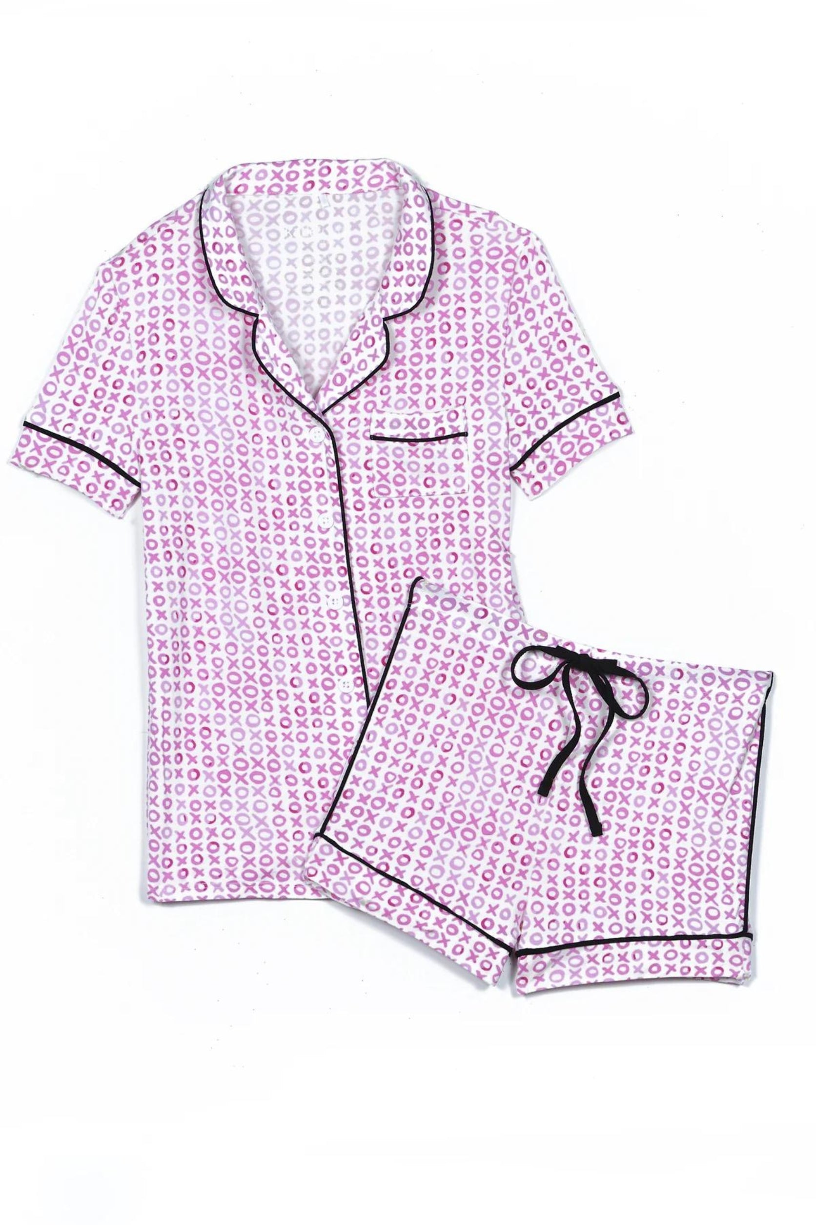 TWEEN LYNN SHORTS LOUNGE SET - PRINT – KatieJNYC