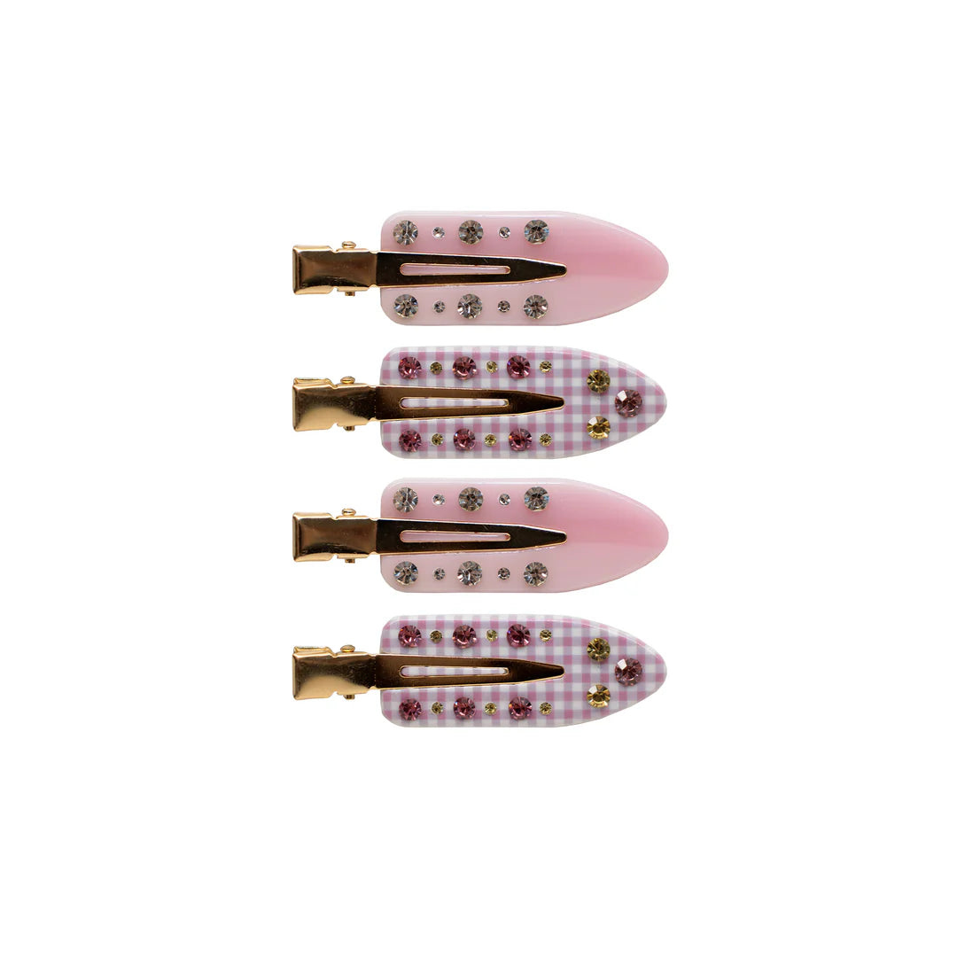 Emi Jay Popstar Clip Set of 4  Popstar Clip Set of 4 Pink New Emi Jay Popstar Clip Set Of 4 in Ballet | REVOLVE main image 2