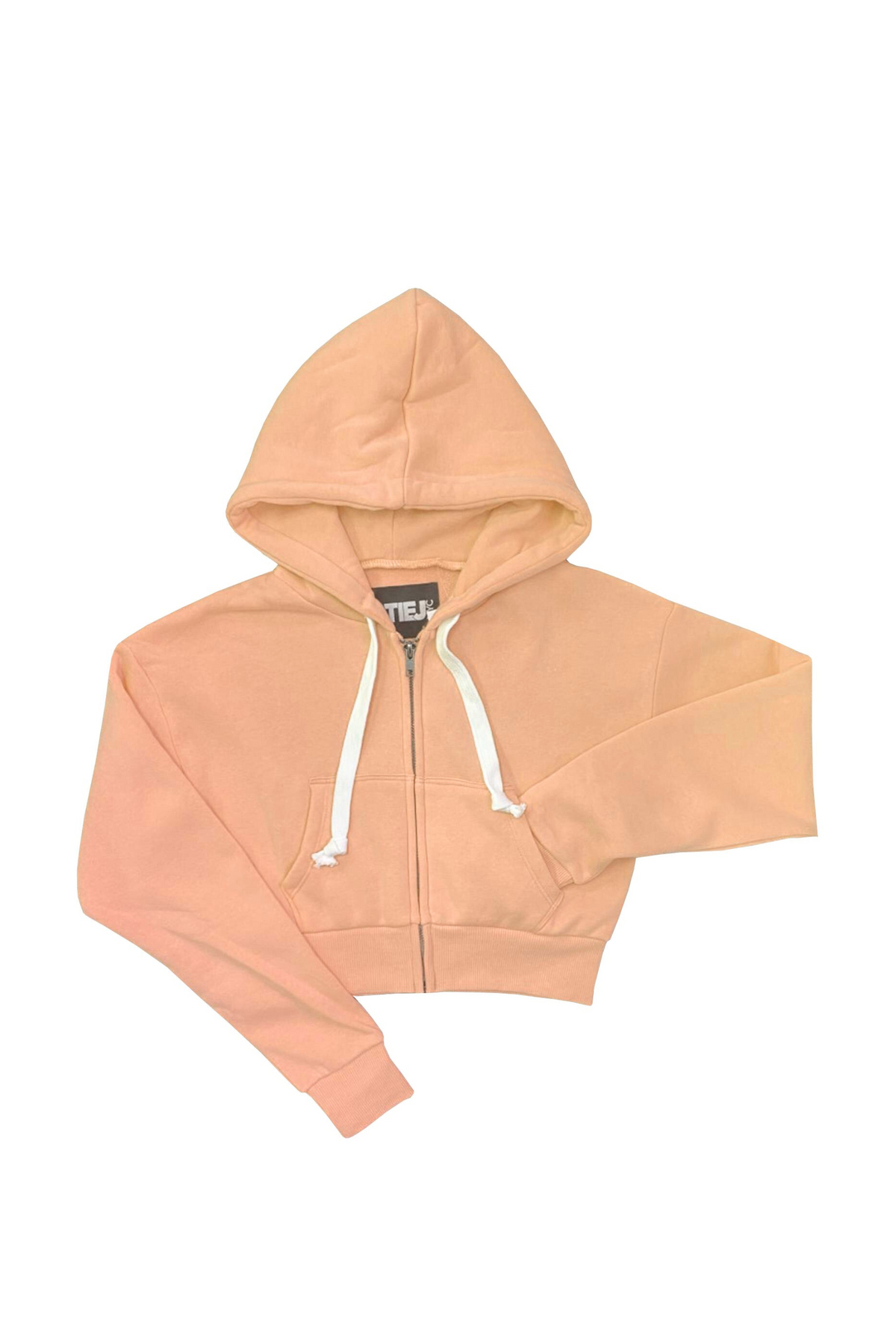 JUNIOR DYLAN ZIP CROP HOODIE KatieJNYC