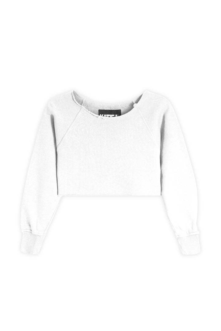 TWEEN SHANE OFF SHOULDER CROP SWEATSHIRT – KatieJNYC TWEEN SHANE OFF SHOULDER CROP SWEATSHIRT – KatieJNYC