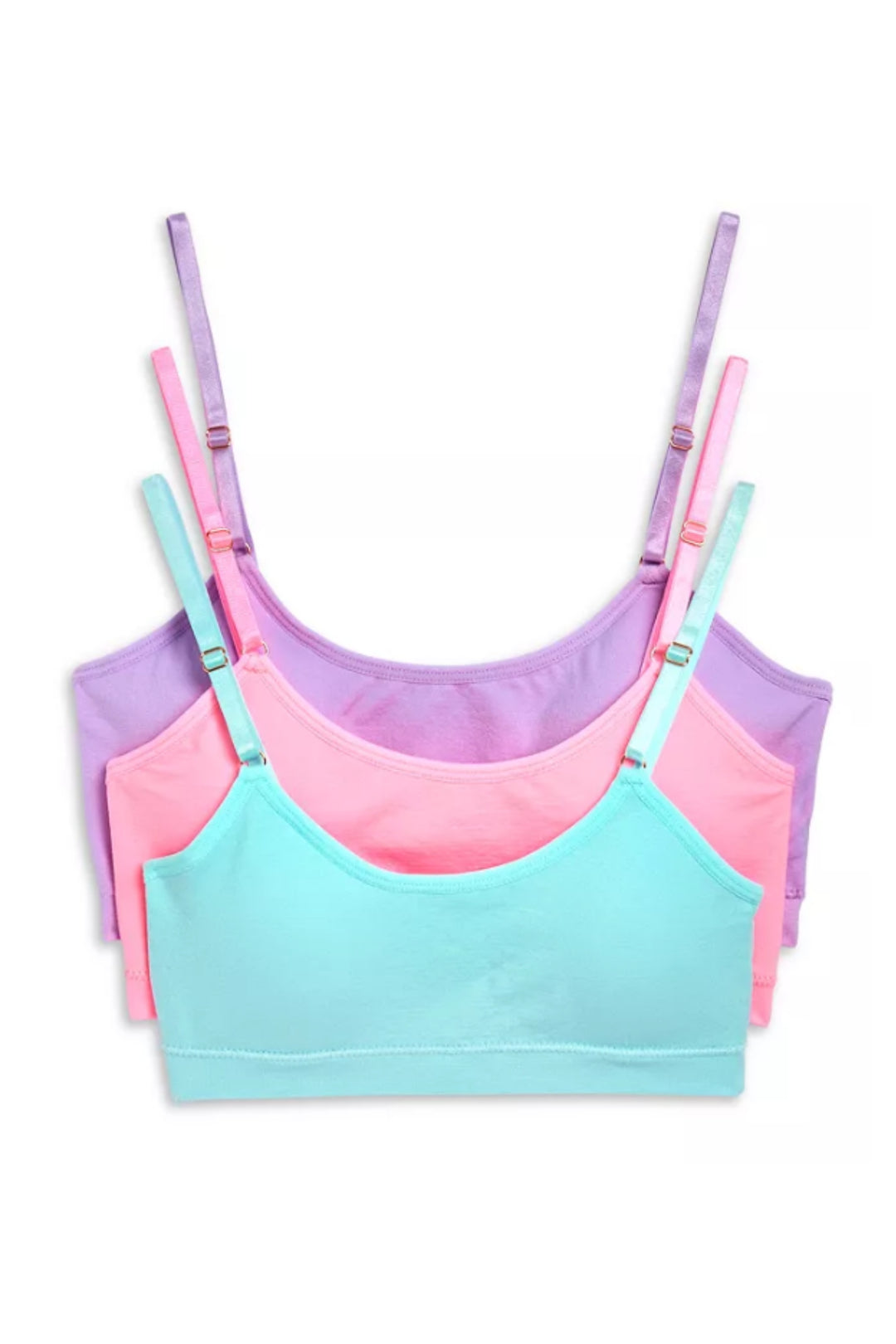 トップス Soor Ploom Basic Bralette, Chamomile 8y KCDDUMK 4-Piece Bralettes for Women - Wireless Sports Bras