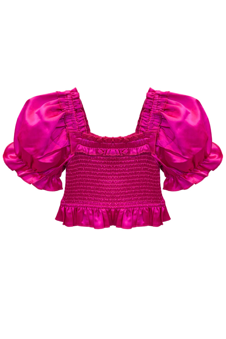 【Katie】JELL-O smocking puff blouse JELL-O smocking puff blouse – Katie Tokyo