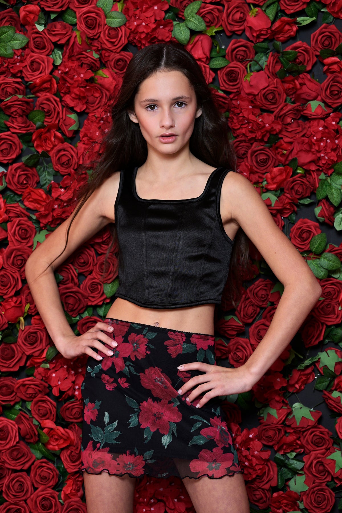 Tween Mini Ruby TWEEN ROMI MESH MINI SKIRT - FINAL SALE – KatieJNYC