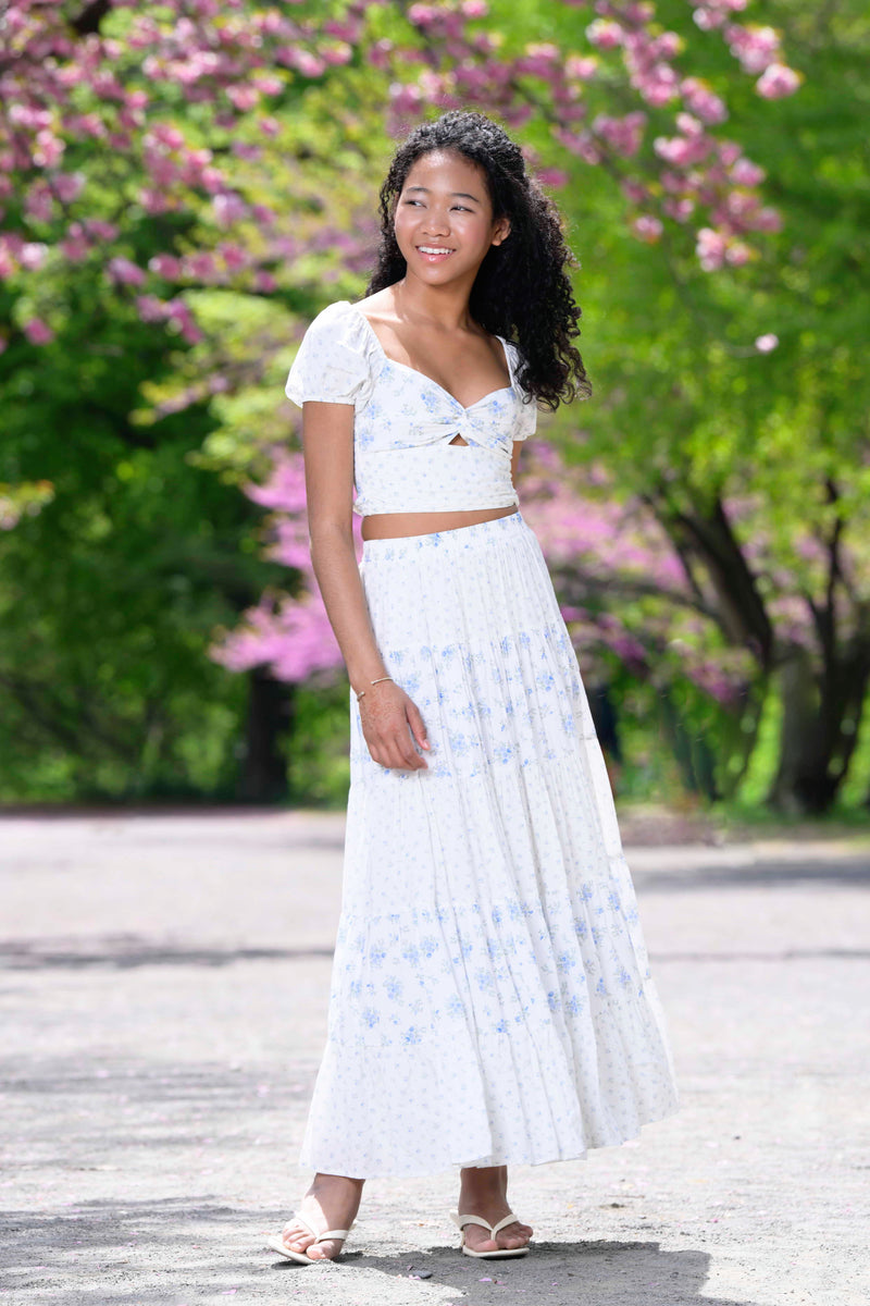 TWEEN ROYA PRINTED SKIRT – KatieJNYC