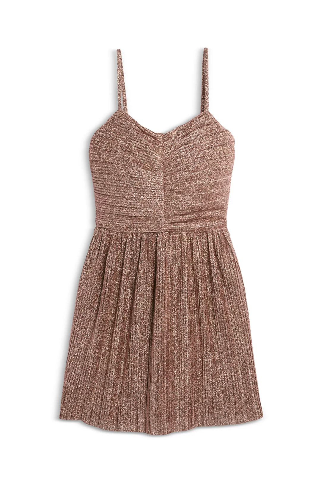 Tween Sabrina Dress Nude Shimmer / MD (10)