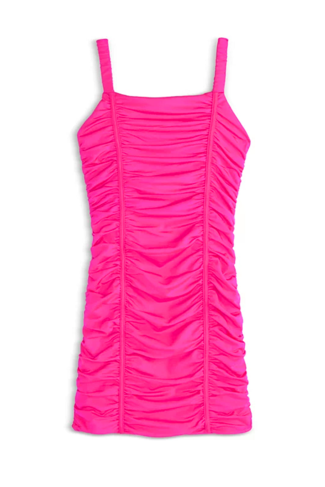 neon junior dresses Junior Girl One Shoulder Ball Gown Dress Neon Pink... From Uniquebridalboutique, $114.13