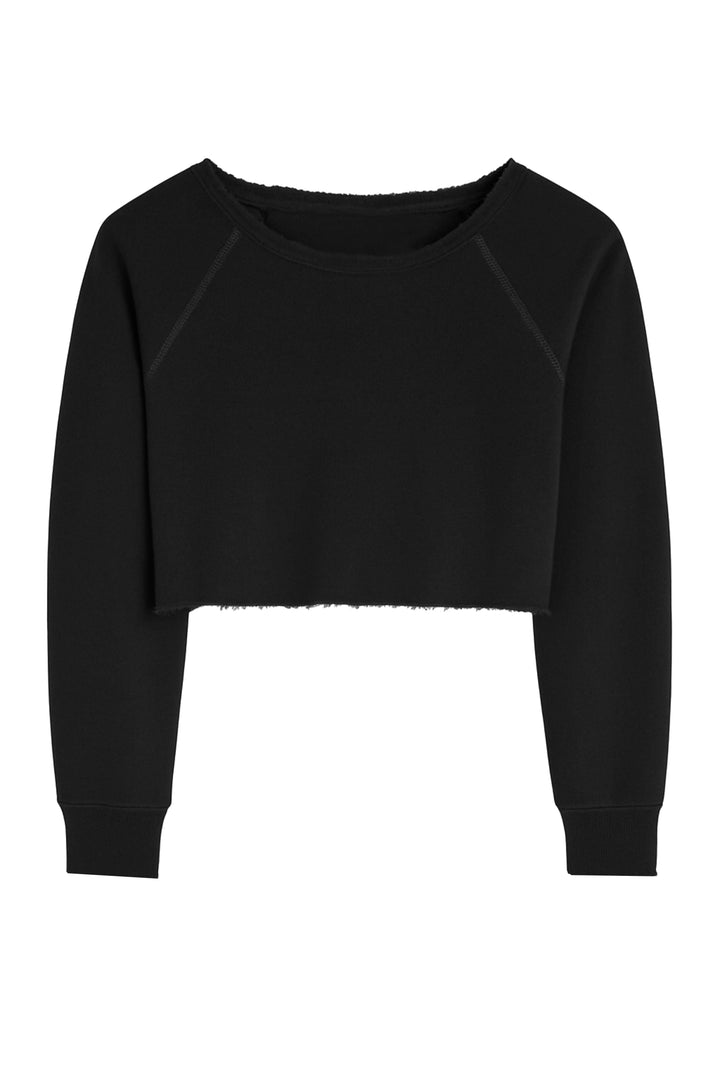TWEEN SHANE OFF SHOULDER CROP SWEATSHIRT – KatieJNYC
