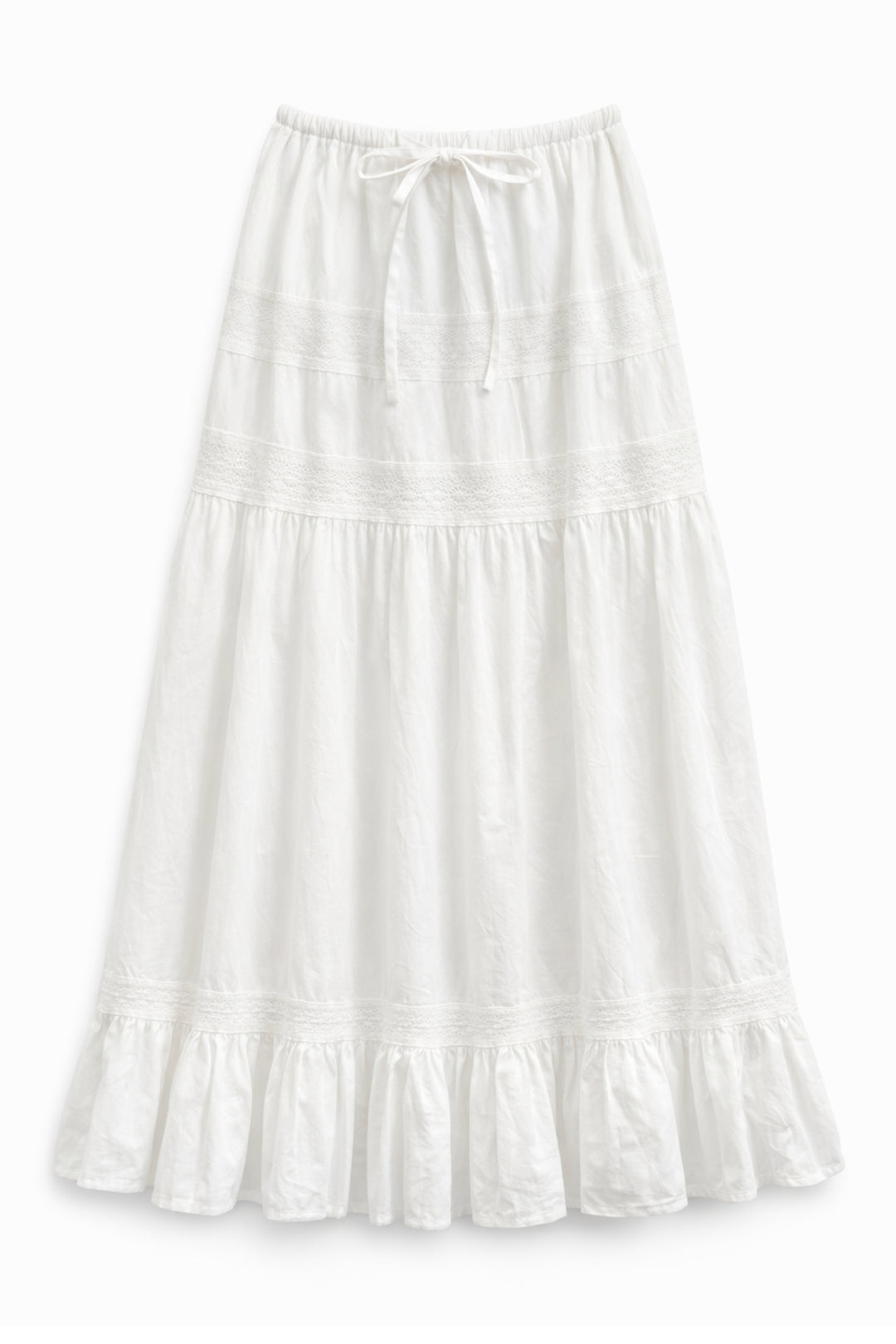 TWEEN SOFIE TIERED MAXI SOLID SKIRT – KatieJNYC