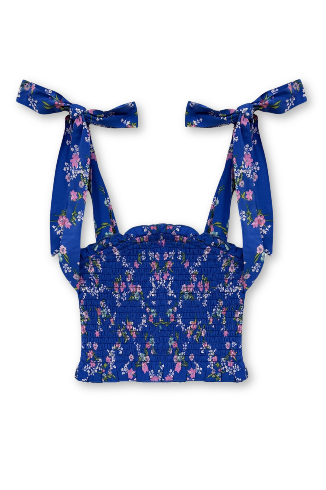 TWEEN SUNNY TIE TOP - PRINT – KatieJNYC