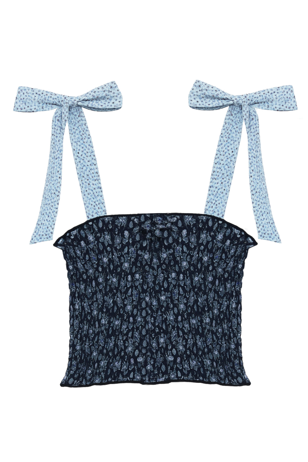 TWEEN SUNNY PRINTED TIE TOP – KatieJNYC