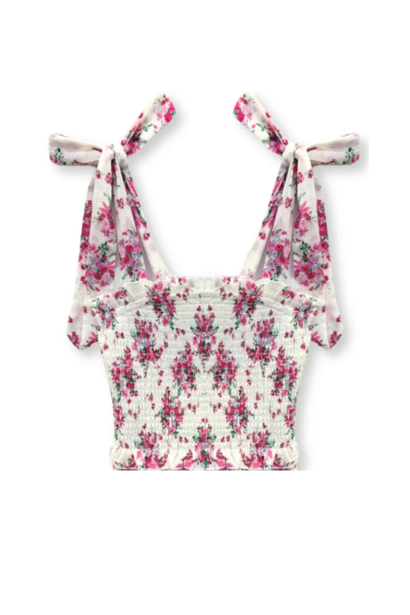 BEJEWELED TRI TOP - TIE TEENY